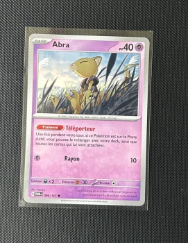 Carte Pokémon - Abra 80/167 - Mascarade Crépusculaire