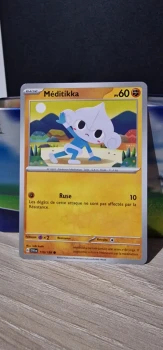 Carte Pokémon Meditikka Écarlate et violet