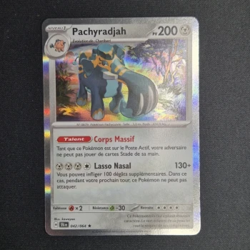 Carte Pokemon : Pachyradjah - Fable Nébuleuse