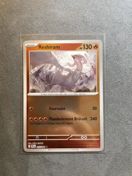 Carte Pokémon - RESHIRAM 017/094 - Reverse - Flammes fantasmagoriques