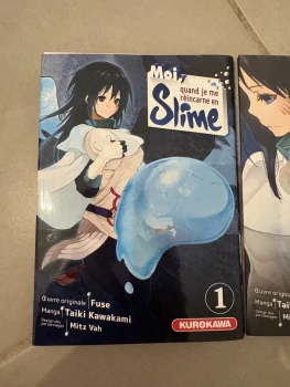 mangas: moi, quand je me réincarne en slime