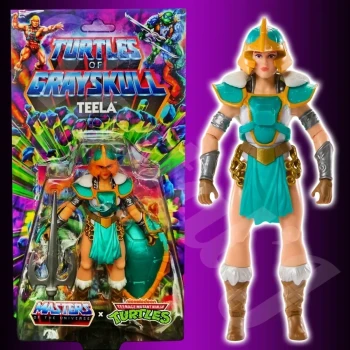 MOTU TEELA CARTOON Figurine Masters Universe Maîtres Univers ✅ 100% Neuf (Collector Grade)