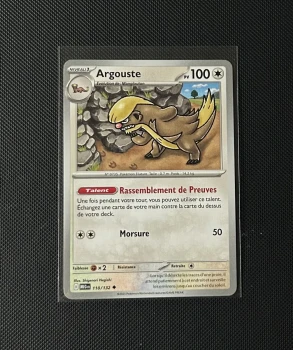 Carte Pokémon - Argouste 110/132 - Méga Évolution