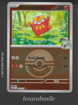 Darumarond de N 032/217 reverse Pokeball - ME2.5 - Héros Transcendants (2026)