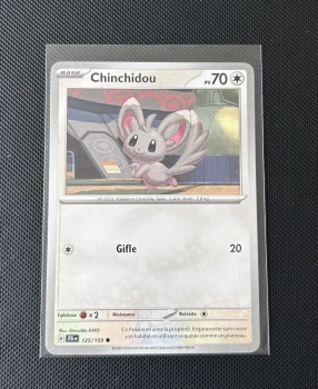 Carte Pokémon - Chinchidou 125/159 - Aventure Ensemble