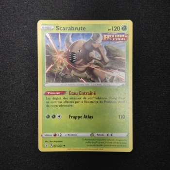 Carte Pokemon : Scarabrute - Evolution Céleste