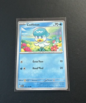 Carte Pokémon - Coiffeton 52/198 - Écarlate et Violet