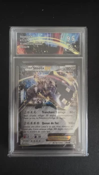 Carte Gradée Pokémon Collect AuraSteelix EX 67/114 9.5 + missprint n°929335336