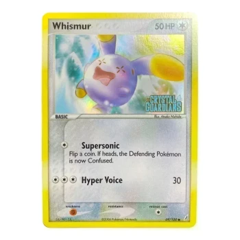 CARTE POKEMON WHISMUR REVERSE CRYSTAL GUARDIANS ANGLAIS 69/101