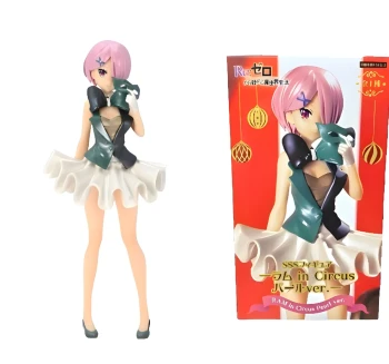 Re Zero - Figurine Ram in Circus Pearl Color Ver - furyu