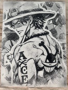 Tableau de Ace One Piece