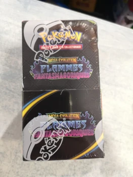 Booster cartes Pokemon Méga Evolution Flammes Fanstamagoriques neuf demi display scellé  Série Française 150 euros