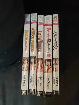 Lot de 5 manga Hentai sous blister