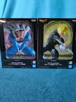 Match Makers Dabura & Son Gohan Super Saiyan – Dragon Ball Z – Banpresto / Bandai Spirits – Import Japon – Neuf (Lot de 2)