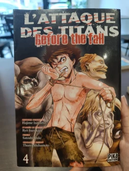 L'attaque des titans before the fall tome 4