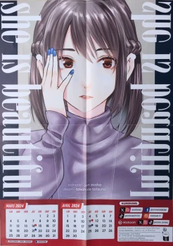 Poster Manga She is beautiful Kurokawa