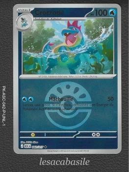 Crocrodil 042/217 reverse Pokeball - ME2.5 - Héros Transcendants (2026)