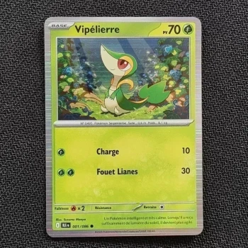 Carte pokemon Vipélierre 001/086 Holo PROMO - EV10.5  Flamme Blanche