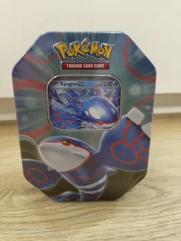 Pokémon JCC Tin box Légendes: Azur Kyogre-ex, Xerneas-ex & Dialga-ex FR