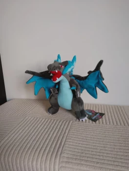 Peluche Pokémon Méga-Dracaufeu X