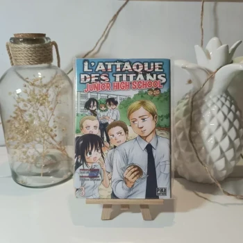 Manga l'attaque des titans junior high school tome 3