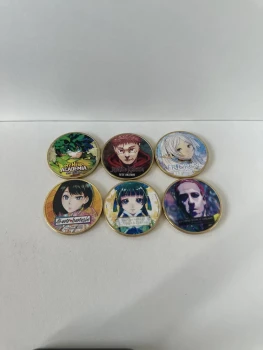 Set complet médaillons - Ki-oon fête ses 20ans 6 pièces exclusif