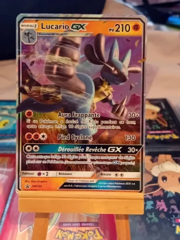 Carte pokemon Lucario GX