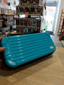 Housse rigide Nintendo Switch – Plastique dur bleu – Très bon état