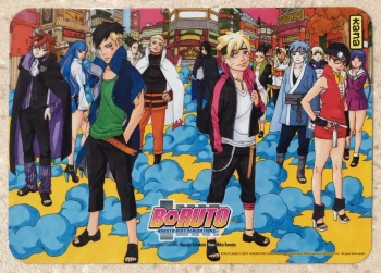 Goodies Manga Shonen Boruto Naruto Next Generations Plaque Métallique Collection Kana
