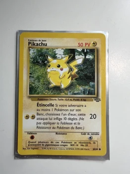 Pikachu - Pokémon de base - 1995 - (60/64)