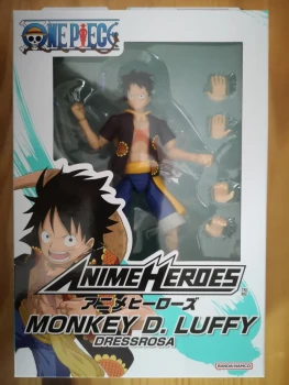 One Piece Figurine Monkey D.Luffy Anime Heroes Officielle neuve sous blister scellé 🎁