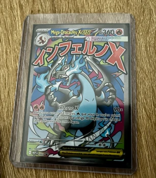 Méga-Dracaufeu X ex carte Pokemon MEPfr 023 bonus