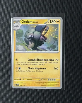 Carte Pokémon - Grolem d’Alola 46/159 - Aventure Ensemble