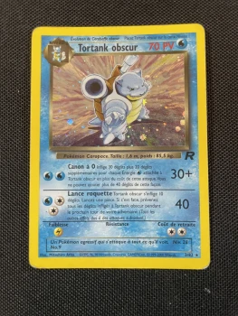 Carte Pokémon Holo TORTANK OBSCUR 3/82 Team Rocket Wizards FR