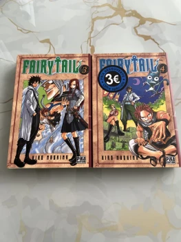 Fairy Tail, tome 3 et 4