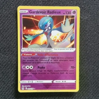 Carte pokemon Gardevoir Radieux 069/196 - EB11  Origine perdue (2022)