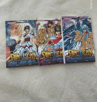 Mangas Saint Seiya Tome 1/2/3