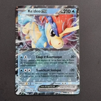 Carte pokemon Keldeo ex 030/086 - EV10.5 Flamme Blanche (2025)