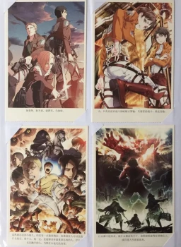 Goodies Manga Seinen L'attaque des titans SNK Carte Collection Pika