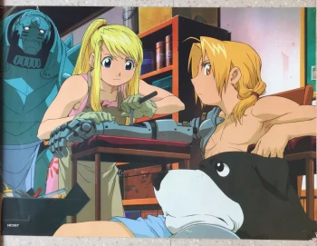 Poster Manga Shonen FMA Full Metal Alchimist