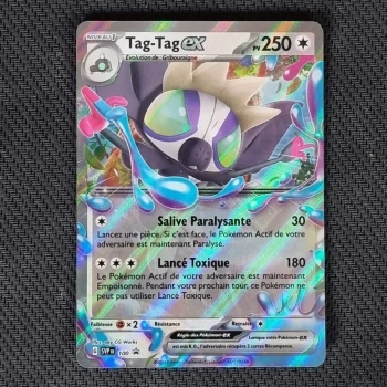 Carte pokemon Tag-Tag ex SVP 100 PROMO - EV01 - Ecarlate et Violet (2023)