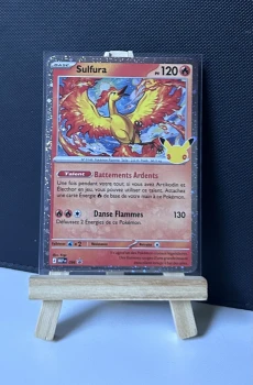 Carte Pokémon - Sulfura MEP 96 - Cosmo Holo - 30ème Anniversaire