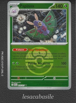 Papinox 015/217 reverse Pokeball - ME2.5 - Héros Transcendants (2026)