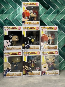 Funko pop : lot de 7 pop - My hero academia ( 372 x2 / 605 / 607 / 608 / 786 et 1012 )