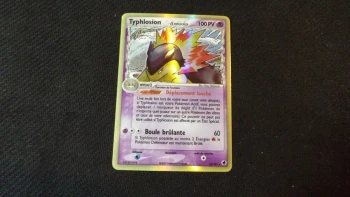 Typhlosion Holo 12/101, série Ex Île des Dragons