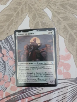 Magic: The Gathering 2022 Rasaad yn Bashir 37 Battle for Baldur's Gate Foil English