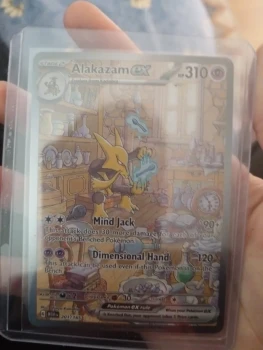 Je vends un Alakazam Ex 201/165