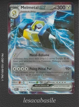 Melmetal 153/197 RR - EV03 - Flammes Obsidiennes (2023)