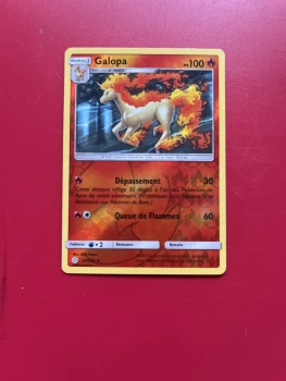 Carte pokemon galopa 100pv types feux 2019