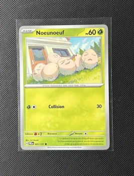 Carte Pokémon - Noeunoeuf 1/131 - Évolution Prismatique